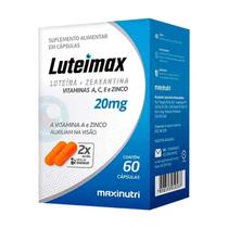 Luteimax Luteína e Zeaxantina 20mg 60 Cápsulas Maxinutri Luteimax Luteína e Zeaxantina 20mg 60 Cápsulas Maxinutri