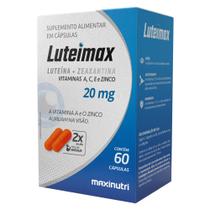 Luteimax Luteína e Zeaxantina 20mg Maxnutri 60 Capsulas