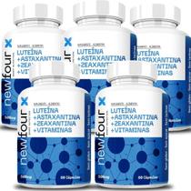 Luteína + Astaxantina + Zeaxantina +Vitaminas Kit 5 Unidades