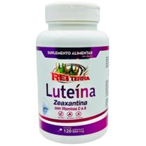Luteína E Zeaxantina 500mg 120 cápsulas - Rei Terra Luteína E Zeaxantina 500mg 120 cápsulas - Rei Terra