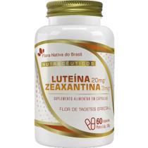 Luteína E Zeaxantina 500mg 60 Cápsulas - Flora Nativa
