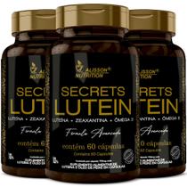 Luteína + Zeaxantina + Ômega 3 Secrets Lutein 3x60 Cápsulas Luteína + Zeaxantina + Ômega 3 Secrets Lutein 3x60 Cápsulas