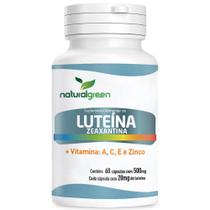 Luteína + Zeaxantina + vitaminas 60 Capsulas Natural Green