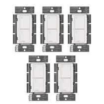 Lutron Caseta Interruptor Inteligente de Luz 5 Unidades 6A 120V Branco