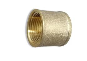 Luva 1/2 Metal Amarelo Rosca 1/2 X 1/2 Agua Quente/fria/gas ref-229