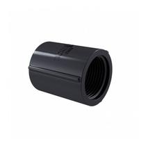 Luva 1" PVC Roscável Preto Tigre