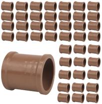 Luva 3/4 25 mm soldável pvc krona 50 peças