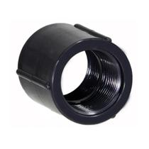 Luva 3" pvc preta roscavel Luva 3" pvc preta roscavel