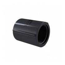 Luva 3" PVC Roscável Preto Tigre Luva 3" PVC Roscável Preto Tigre