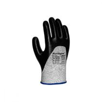Luva Acrilon Anti-Corte Trico Emborrachada Par Cartela 911Pt Luva Acrilon Anti-Corte Trico Emborrachada Par Cartela 911Pt