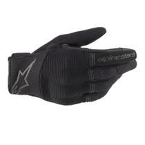 Luva Alpinestars Copper Preto Cano Curto Motociclista Touch