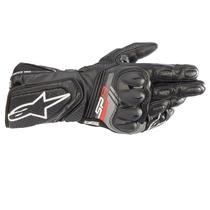 Luva Alpinestars Couro Sp-8 V3 Preta Sp8