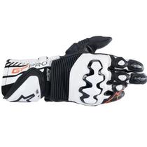 Luva Alpinestars Gp Pro R4 Preto e Branco Luva Alpinestars Gp Pro R4 Preto e Branco