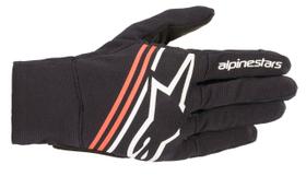 Luva Alpinestars Masculina Reef Preta Branco Vermelha Touch