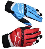 Luva Alpinestars Radar 22 Vermelho Azul Cross Motocross