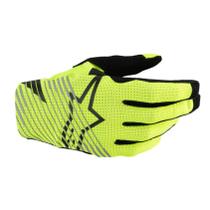 Luva Alpinestars Radar Pro Amarelo Trilha Cross Motocross