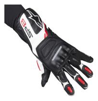 Luva alpinestars sp-8 v2 preto branco vermelho xl * Luva alpinestars sp-8 v2 preto branco vermelho xl *