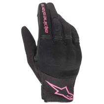 Luva alpinestars stella copper preto rosa m