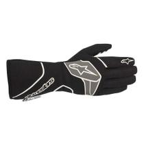 Luva Alpinestars Tech-1 Race V2 - Preta/Branca - Tamanho S Luva Alpinestars Tech-1 Race V2 - Preta/Branca - Tamanho S