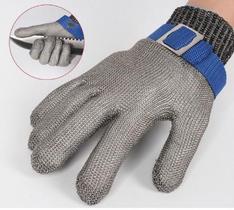 Luva Anti Corte Açougueiro Profissional Malha Inox Grau 9 Luva Anti Corte Açougueiro Profissional Malha Inox Grau 9