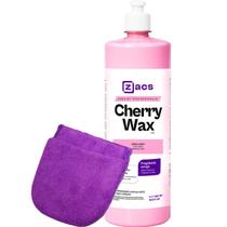 Luva Aplicadora Microfibra Zacs Para Passar Cera Cherry Wax Luva Aplicadora Microfibra Zacs Para Passar Cera Cherry Wax