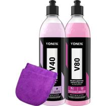 Luva Aplicadora Microfibra Zacs Para Passar Cera V40 V80 Luva Aplicadora Microfibra Zacs Para Passar Cera V40 V80