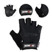 Luva Arbok Evolution Meio Dedo Preta C/ tiras autocolantes Tam. Gg Luva Arbok Evolution Meio Dedo Preta C/ tiras autocolantes Tam. Gg