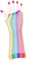 Luva Arrastão Arco Iris Rainbow Colorida- 20Cm