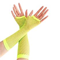 Luva Arrastão Longa Gótica Fantasia Punk Rock Cores Diversas