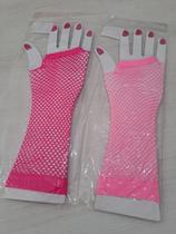 Luva arrastão sem dedo longa cosplay acessório fantasia