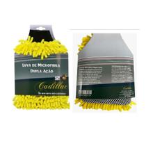 Luva automotiva de microfibra dupla face Cadillac
