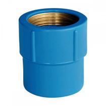 Luva Azul Plastilit 1/2 X 1/2 - Kit C/25 Unidades