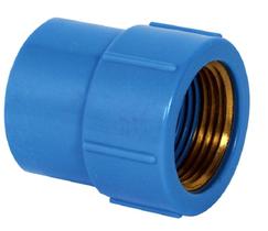 Luva Azul SOLD C/BUCHA Latao 20MMX1/2 Krona PCT 0501