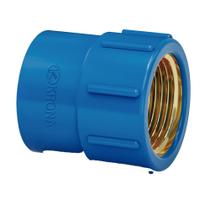 Luva Azul Soldável de Latão 25 x 3/4" da Krona