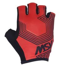 Luva Bike ASW Flex Polygon Aberta - Vermelha Luva Bike ASW Flex Polygon Aberta - Vermelha