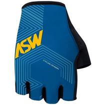 Luva Bike Asw Flex Polygon Meio Dedo Petroleo Luva Bike Asw Flex Polygon Meio Dedo Petroleo