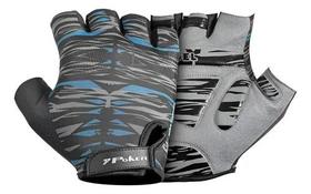 Luva Bike Poker Antishock Gen Energy Preto Azul Cinza