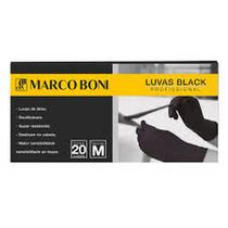 Luva black m - cx 10 und - marco boni cod 1543 Luva black m - cx 10 und - marco boni cod 1543