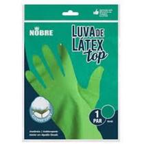 Luva Borracha/Latex Top Verde Nobre Tamanho M