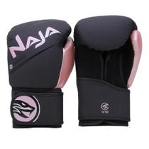 Luva Boxe Muay Thai Kickboxing Sparring Treino Naja Extreme Cor:RosaTamanho:14OZGenero:Unissex Luva Boxe Muay Thai Kickboxing Sparring Treino Naja Extreme Cor:RosaTamanho:14OZGenero:Unissex
