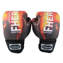 Luva boxe top sintético fheras