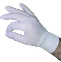 Luva Branca De Algodão Com Punho 1 Par G