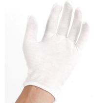 Luva Branca Fanfarra Garçon 100% Algodão Alergia (05 Pares)