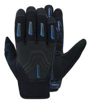 Luva cano curto ht-03 tamanho m preta c/ azul