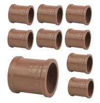 Luva cano pvc conector 60 mm soldável krona 10 peças