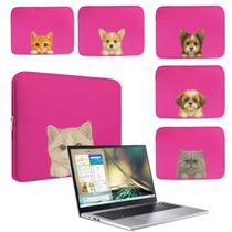 Luva Case Rosa Personalizada p/ Notebook Hp 256r