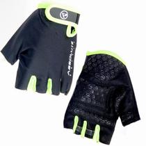 Luva Ciclismo Absolute Outfit Nero Preto/Verde GG