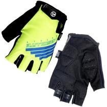 Luva Ciclismo Absolute Outfit Wild Meio Dedo Amarelo/Preto G