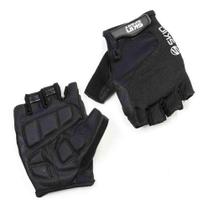 Luva Ciclismo Dedo Curto Skin Ss Race Gel Preta