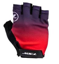 Luva ciclismo dm vermelho/violeta Luva ciclismo dm vermelho/violeta